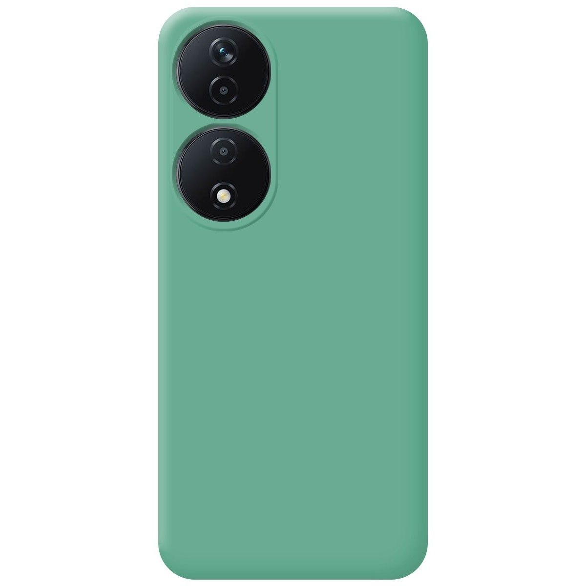 Funda Silicona Líquida Ultra Suave para Huawei Honor X7b color Verde