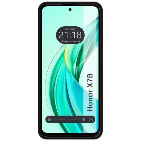 Funda Silicona Líquida Ultra Suave para Huawei Honor 90 Smart 5G color Negra