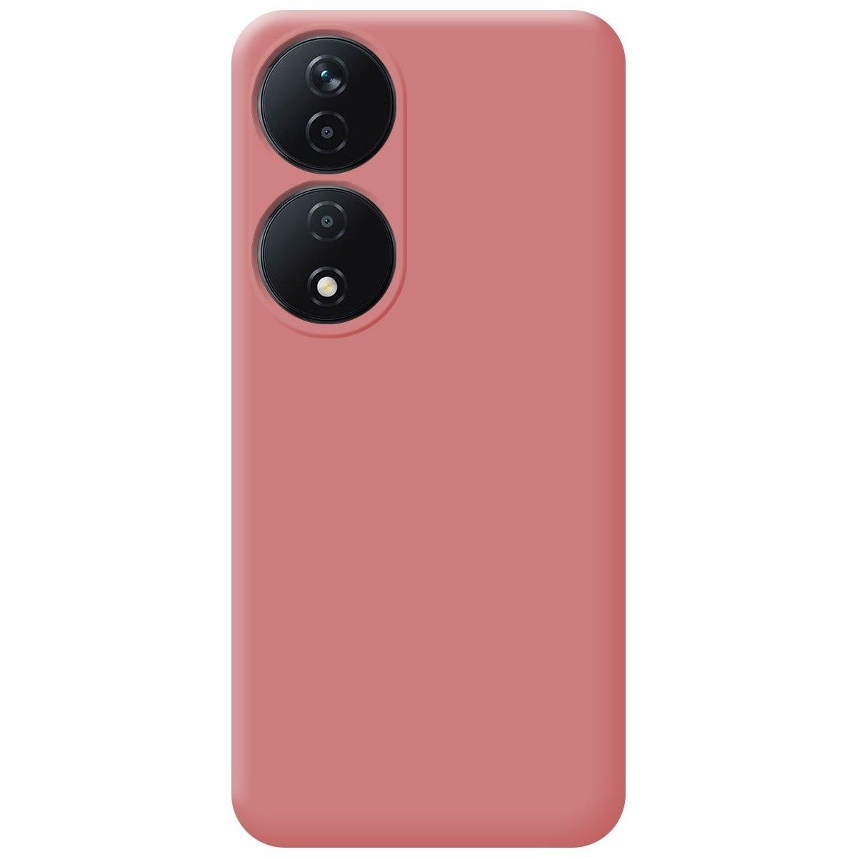 Funda Silicona Líquida Ultra Suave para Huawei Honor 90 Smart 5G color Rosa