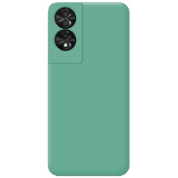 Funda Silicona Líquida Ultra Suave para TCL 50 SE color Verde 2