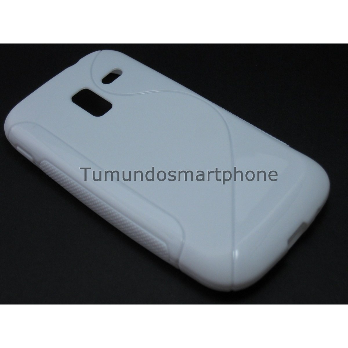 Funda Gel Tpu Galaxy Ace 2 I8160 S Line Color Blanca