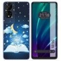 Funda Silicona para TCL 50 5G diseño Libro Cuentos Dibujos