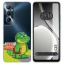 Funda Silicona Transparente para Realme C65 4G diseño Coco Dibujos