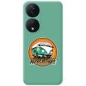 Funda Silicona Líquida Verde para Huawei Honor 90 Smart 5G diseño Adventure Dibujos
