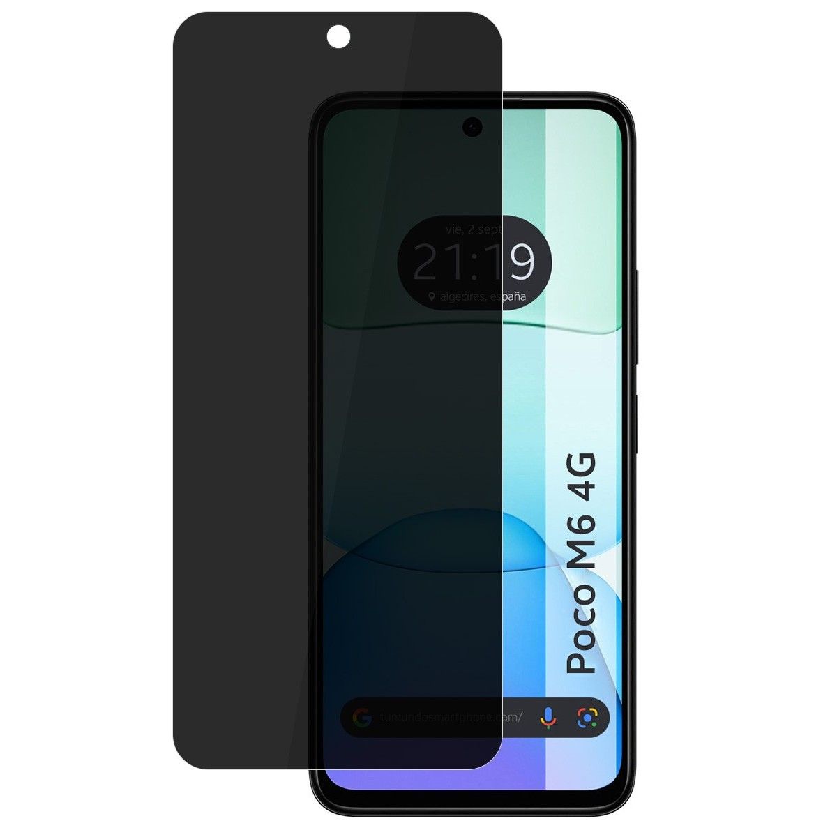 Protector Pantalla Hidrogel Privacidad Antiespías para Xiaomi Poco M6 4G
