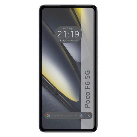 Protector Cristal Templado Completo 5D Full Glue Negro para Xiaomi Poco F6 5G Vidrio