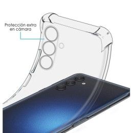 Funda Silicona Antigolpes Transparente para Samsung Galaxy M55 5G 2