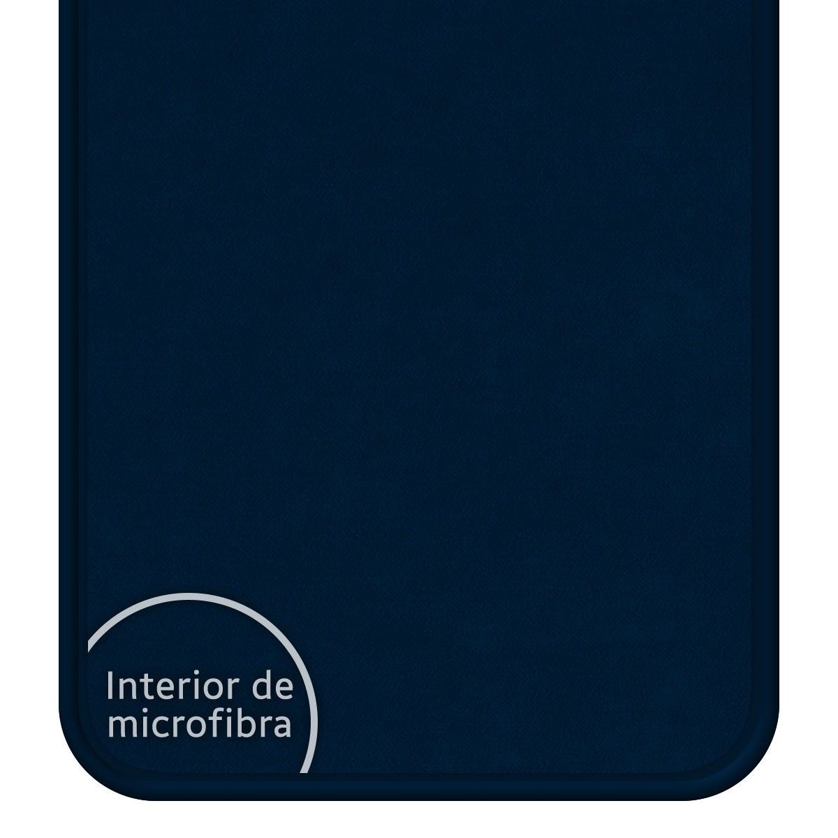 Funda Silicona Líquida Ultra Suave para Xiaomi Redmi 13 4G color Azul Oscuro