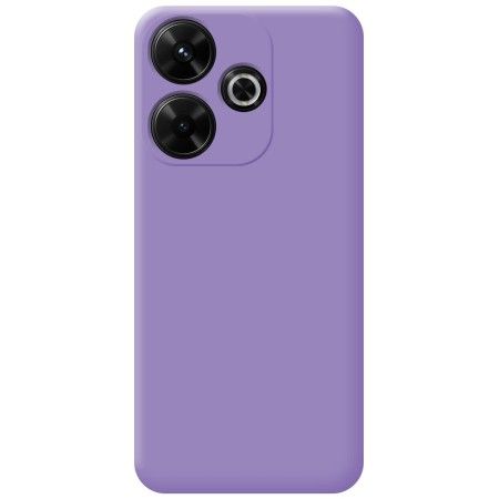 Funda Silicona Líquida Ultra Suave para Xiaomi Redmi 13 4G color Morada