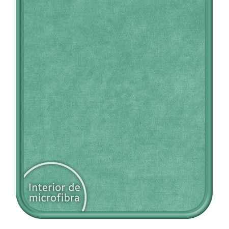 Funda Silicona Líquida Ultra Suave para Xiaomi Redmi 13 4G color Verde