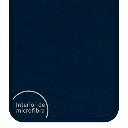 Funda Silicona Líquida Ultra Suave para Xiaomi Poco M6 4G color Azul Oscuro