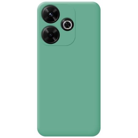 Funda Silicona Líquida Ultra Suave para Xiaomi Poco M6 4G color Verde
