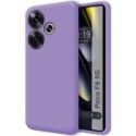 Funda Silicona Líquida Ultra Suave para Xiaomi Poco F6 5G color Morada