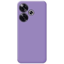 Funda Silicona Líquida Ultra Suave para Xiaomi Poco F6 5G color Morada 2