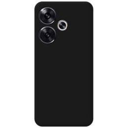 Funda Silicona Líquida Ultra Suave para Xiaomi Poco F6 5G color Negra 2