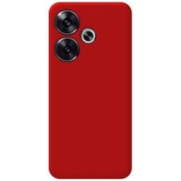 Funda Silicona Líquida Ultra Suave para Xiaomi Poco F6 5G color Roja 2
