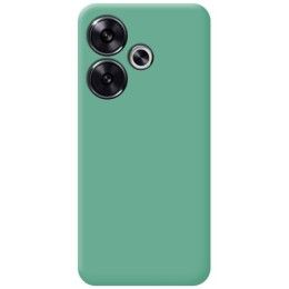 Funda Silicona Líquida Ultra Suave para Xiaomi Poco F6 5G color Verde 2