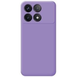 Funda Silicona Líquida Ultra Suave para Xiaomi Poco F6 Pro 5G color Morada 2