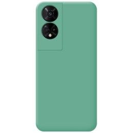 Funda Silicona Líquida Ultra Suave para TCL 50 5G color Verde 2