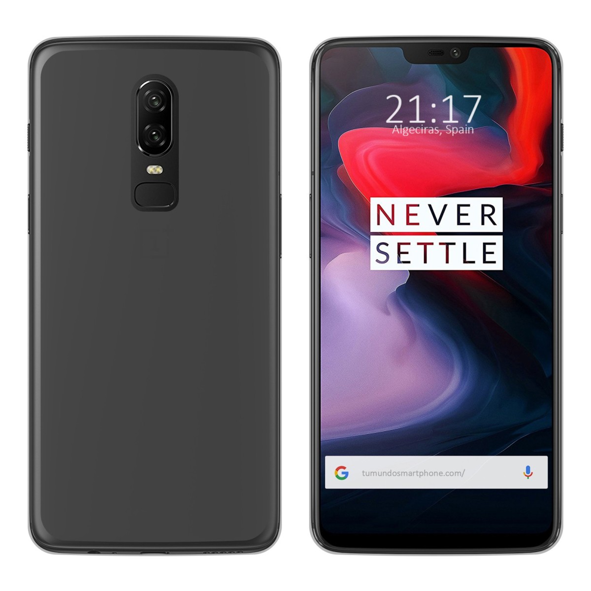 Funda Gel Tpu para Oneplus 6 Color Negra