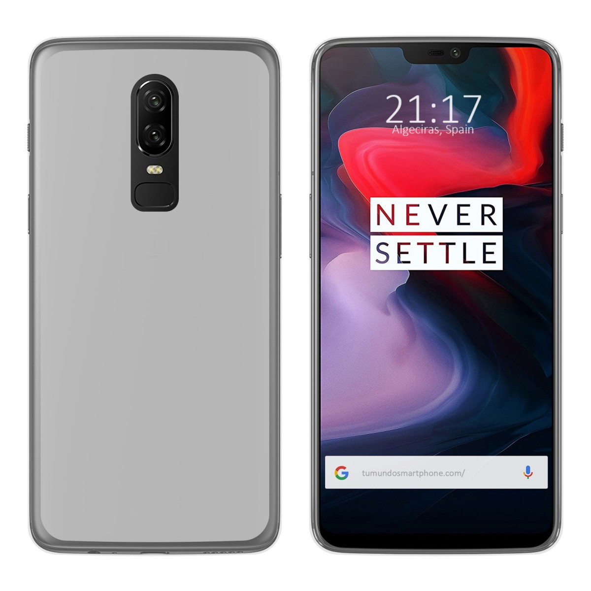 Funda Gel Tpu para Oneplus 6 Color Transparente