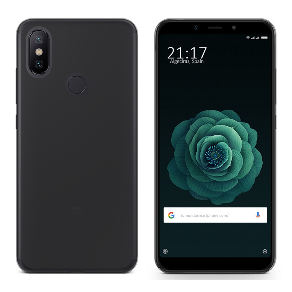 Funda Gel Tpu para Xiaomi Mi 6X / Mi A2 Color Negra