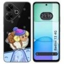 Funda Silicona Transparente para Xiaomi Redmi 13 4G diseño Cabra Dibujos