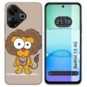 Funda Silicona para Xiaomi Redmi 13 4G diseño Leon Dibujos