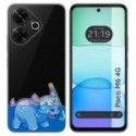 Funda Silicona Transparente para Xiaomi Poco M6 4G diseño Hipo Dibujos