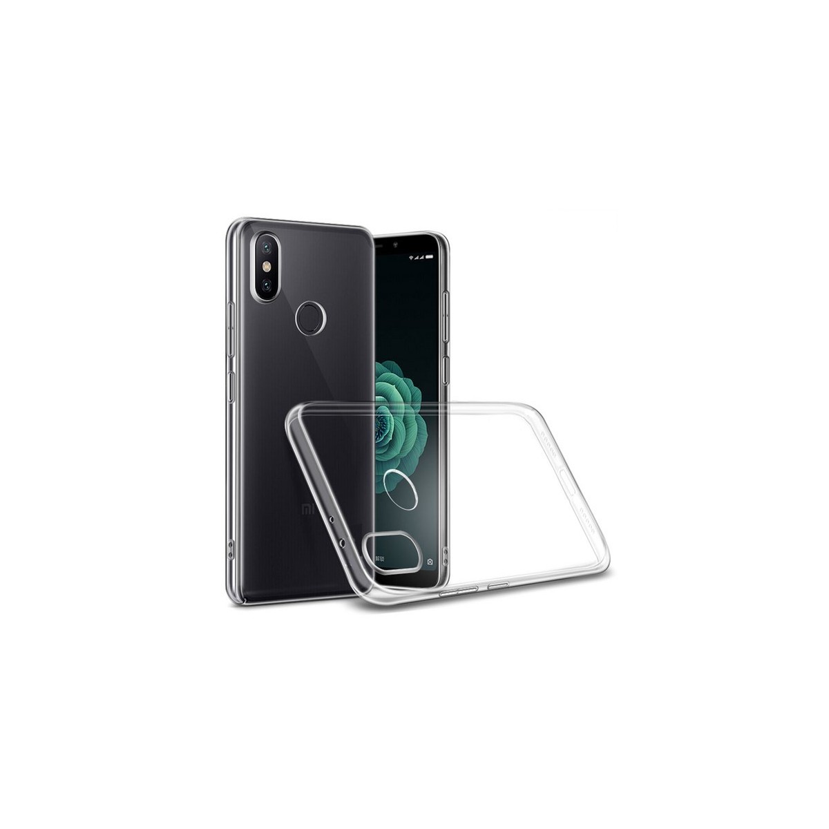 Funda Gel Tpu Fina Ultra-Thin 0,5mm Transparente para Xiaomi Mi 6X / Mi A2