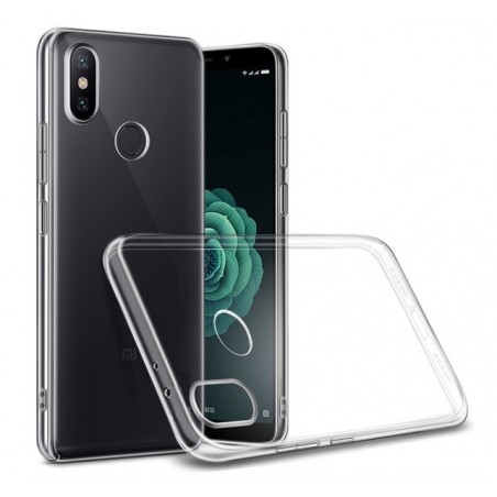 Funda Gel Tpu Fina Ultra-Thin 0,5mm Transparente para Xiaomi Mi 6X / Mi A2