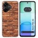 Funda Silicona para Xiaomi Poco M6 4G diseño Ladrillo 04 Dibujos