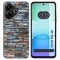 Funda Silicona para Xiaomi Poco M6 4G diseño Ladrillo 05 Dibujos