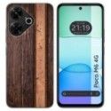 Funda Silicona para Xiaomi Poco M6 4G diseño Madera 05 Dibujos