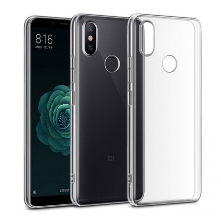 Funda Gel Tpu Fina Ultra-Thin 0,5mm Transparente para Xiaomi Mi 6X / Mi A2