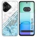 Funda Silicona para Xiaomi Poco M6 4G diseño Mármol 02 Dibujos