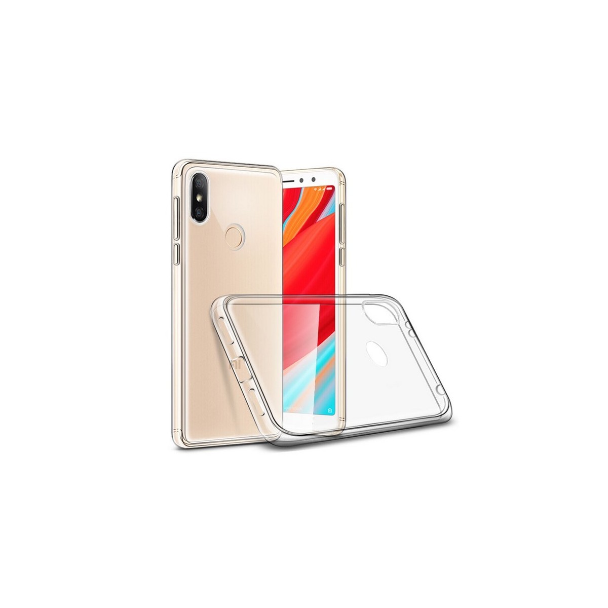 Funda Gel Tpu Fina Ultra-Thin 0,5mm Transparente para Xiaomi Redmi S2