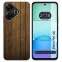 Funda Silicona para Xiaomi Poco M6 4G diseño Madera Dibujos