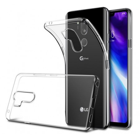 Funda Gel Tpu Fina Ultra-Thin 0,5mm Transparente para Lg G7 Thinq