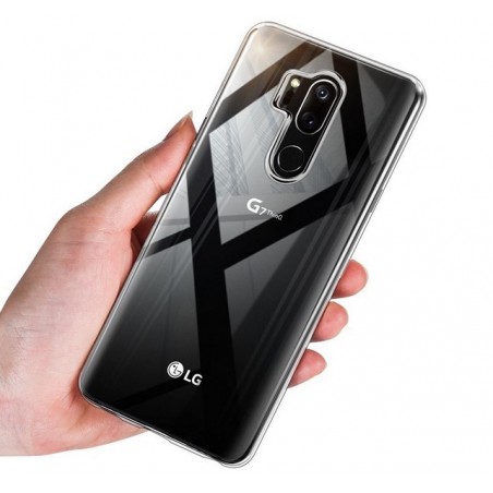 Funda Gel Tpu Fina Ultra-Thin 0,5mm Transparente para Lg G7 Thinq