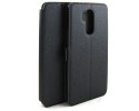 Funda Soporte Piel Negra para Lg G7 Thinq Flip Libro