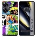 Funda Silicona para Xiaomi Poco F6 5G diseño Comic Dibujos