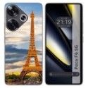 Funda Silicona para Xiaomi Poco F6 5G diseño Paris Dibujos