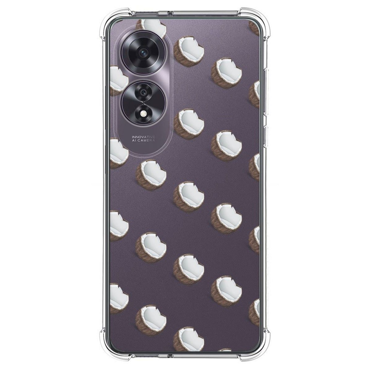 Funda Silicona Antigolpes para Oppo A60 4G diseño Cocos Dibujos