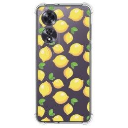 Funda Silicona Antigolpes para Oppo A60 4G diseño Limones Dibujos