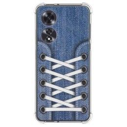 Funda Silicona Antigolpes para Oppo A60 4G diseño Zapatillas 01 Dibujos