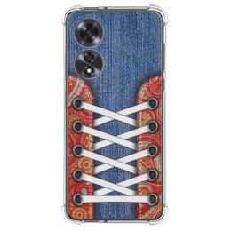 Funda Silicona Antigolpes para Oppo A60 4G diseño Zapatillas 11 Dibujos