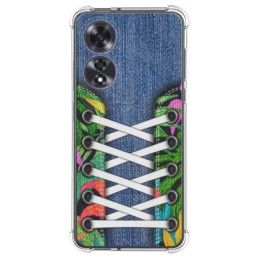 Funda Silicona Antigolpes para Oppo A60 4G diseño Zapatillas 13 Dibujos