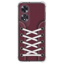 Funda Silicona Antigolpes para Oppo A60 4G diseño Zapatillas 17 Dibujos