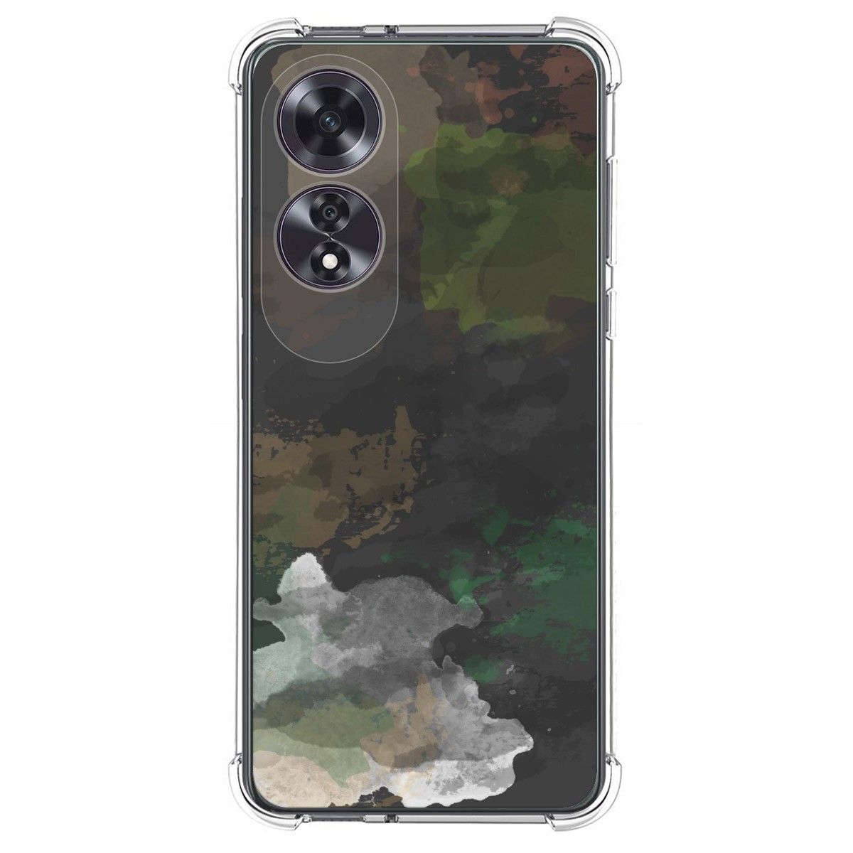 Funda Silicona Antigolpes para Oppo A60 4G diseño Acuarela 12 Dibujos